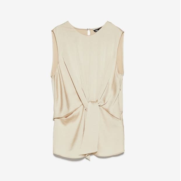 자라(ZARA) 트위스트 블라우스 55