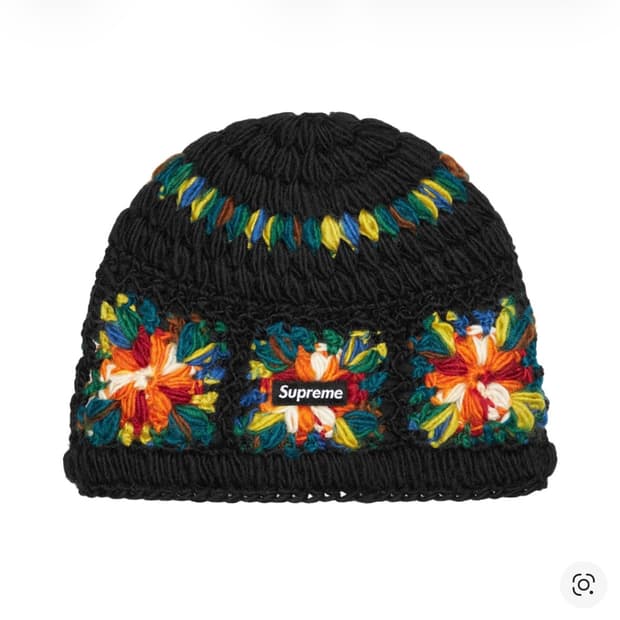 슈프림 크로셰 비니