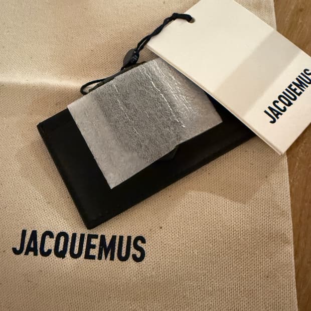 Jacquemus 자크뮈스 블랙 카드지갑