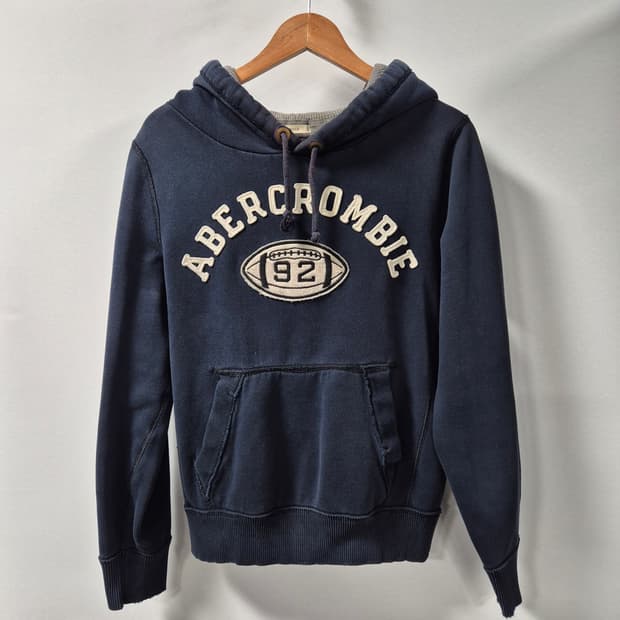*무료배송*아베크롬비 Y2K 올드스쿨 네이비 후드티 M사이즈(상태A급)
