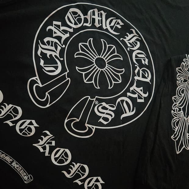 XXL 2XL 크롬하츠 홍콩롱슬리브 새상품