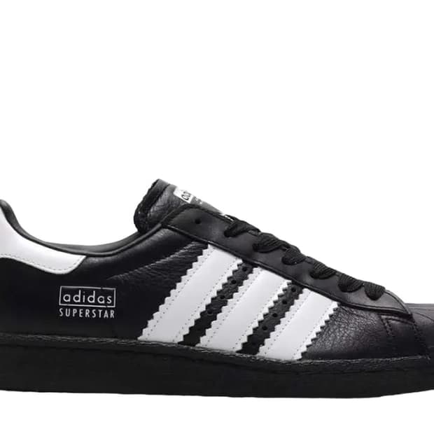 아디다스 슈퍼스타 80s enlarged stripes