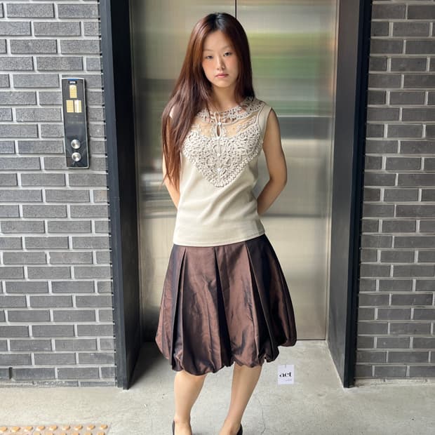 Green Gate 벌룬 스커트