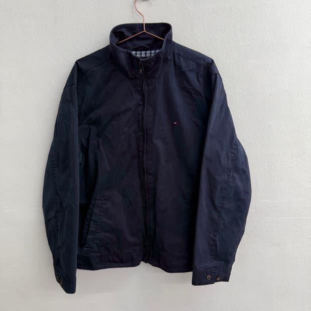 타미힐피거 춘추 남성 블루종 자켓 (L)