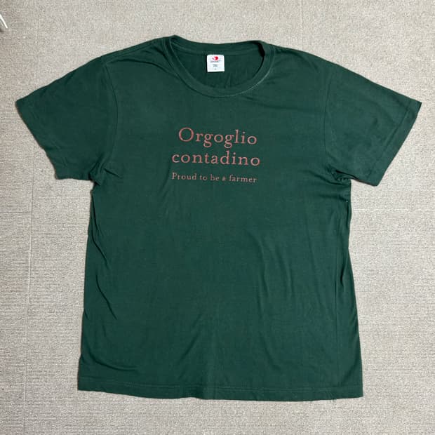 eataly "Orgoglio Contadino" 그래픽 티셔츠