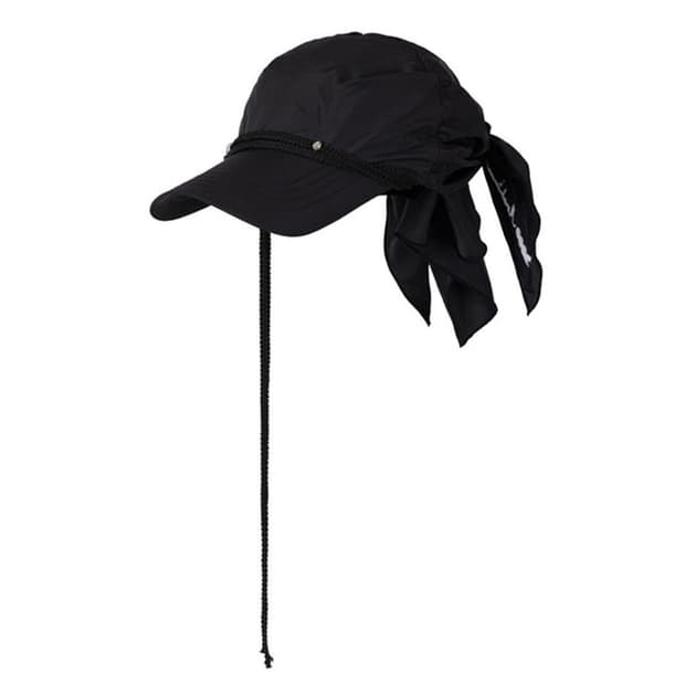 2000Archives NYLON EMBELLISHED SCARF CAP