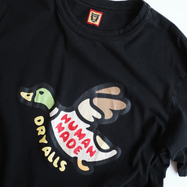 HUMAN MADE 휴먼 메이드 프린팅 티셔츠