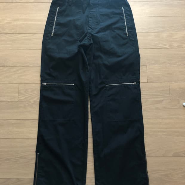 90s 캘빈클라인 컬렉션 italy made 지퍼 팬츠