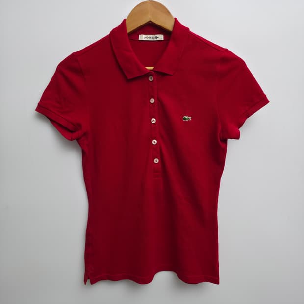[S] 라코스테 레드 카라티