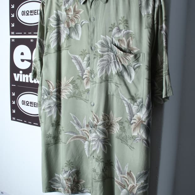 (L-2XL) 크로프트앤바로우 반팔셔츠 남방 USA 하와이안-H33354