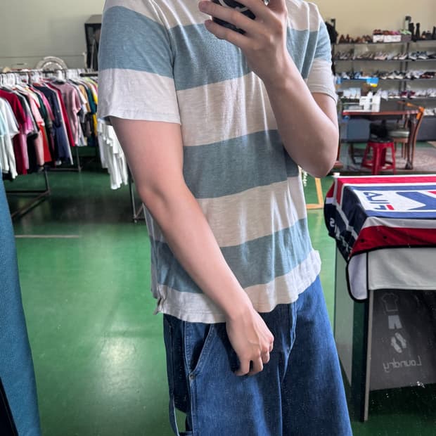 00s Gap border stripe polo shirts
