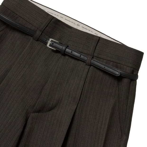 STU 크리즈 벨트 슬랙스 L 팝니다.