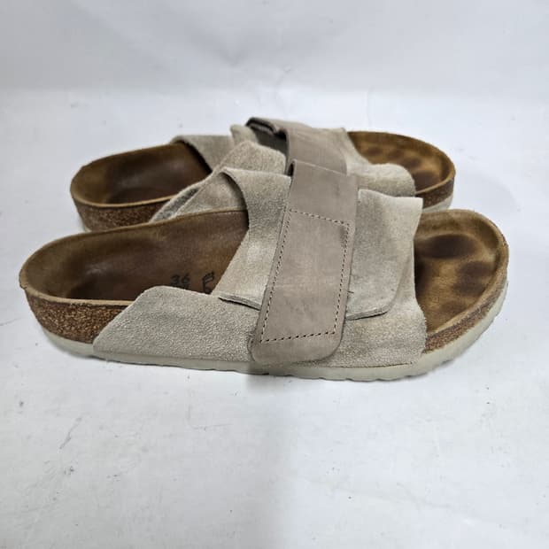 버켄스탁 교토  스웨이드 샌들 36