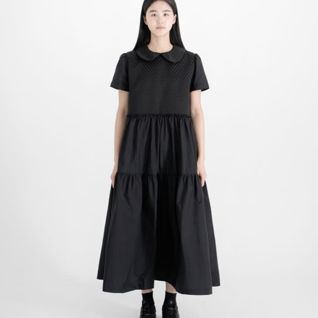 유노이아 Roomy Dot Dress 도트 원피스