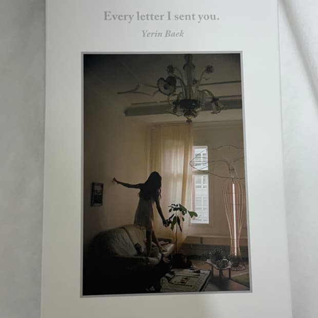 백예린 Every letter I sent you cd 앨범