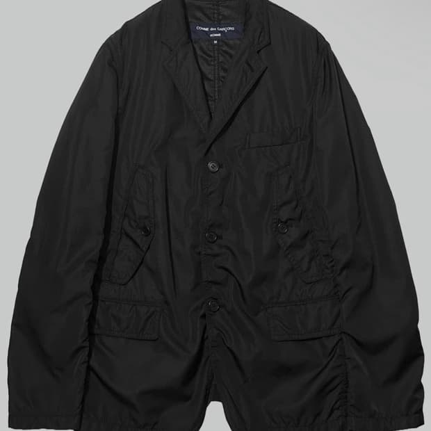 꼼데가르송 옴므 퍼커링 블레이저