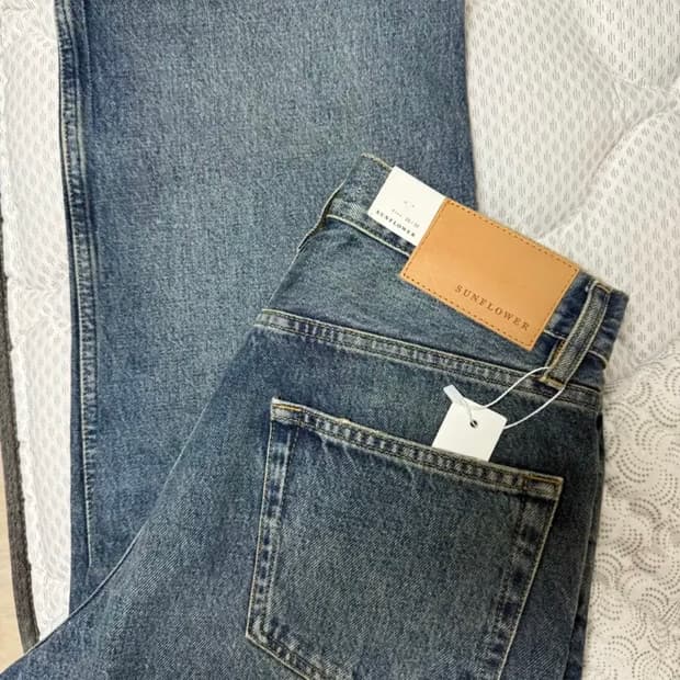 선플라워 루즈 데님 다크블루 29사이즈(마지막가격내림