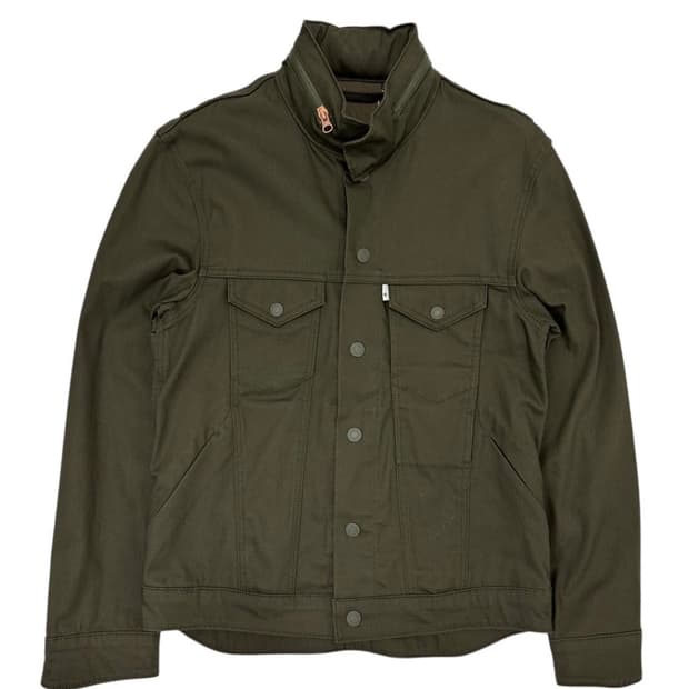 리바이스 화이트 탭 트러커 자켓