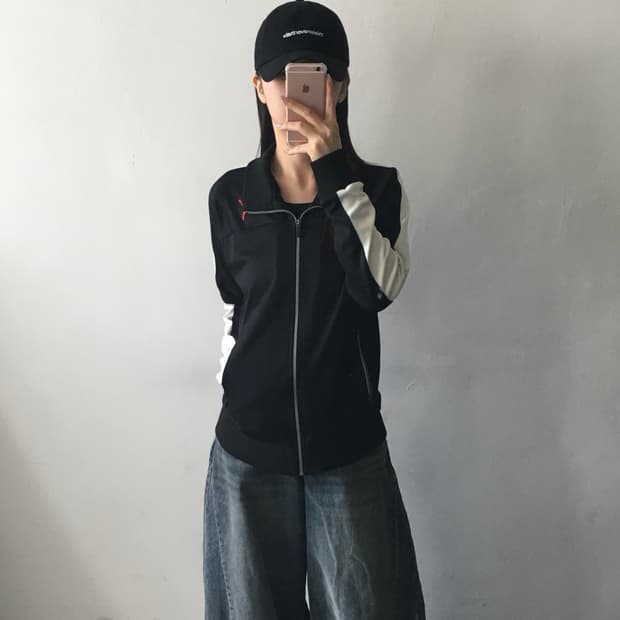 퓨마 가슴로고 트랙탑져지