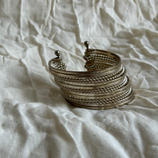 레이어드 와이어뱅글