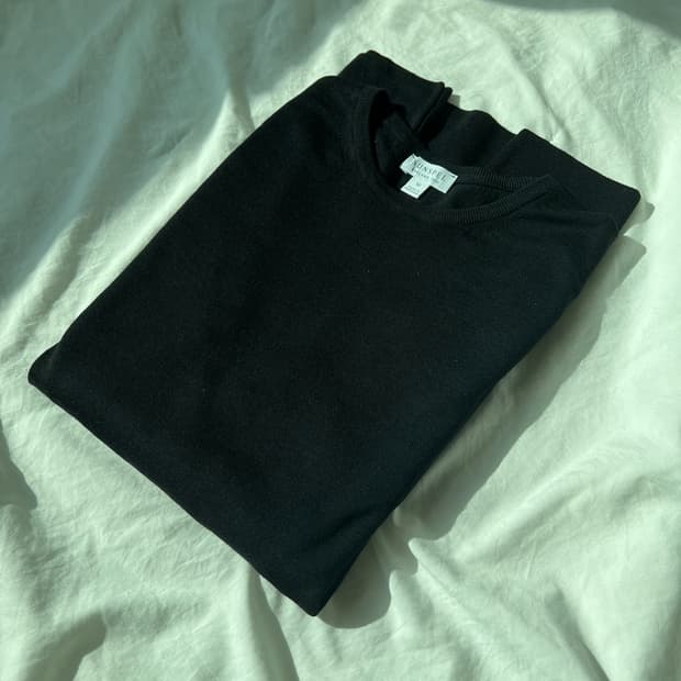 Sunspel Merino Crew Neck