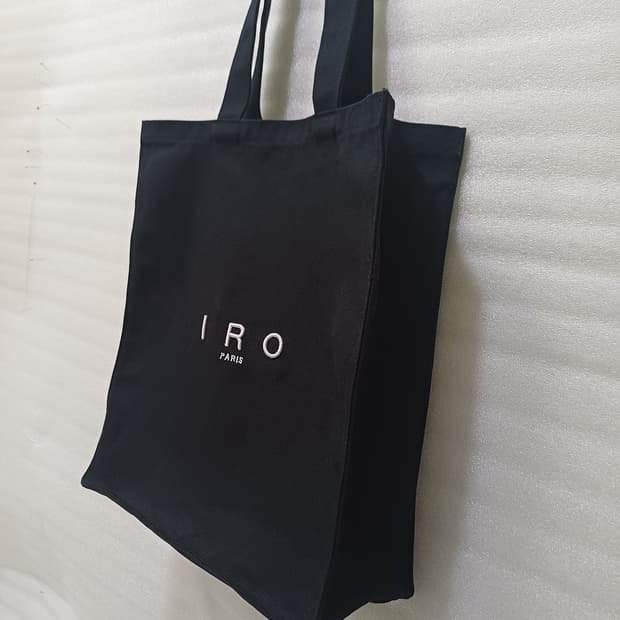 코오롱 IRO 이로 에코백 캔버스 숄더백 가방 블랙 훌륭 사랑봉봉