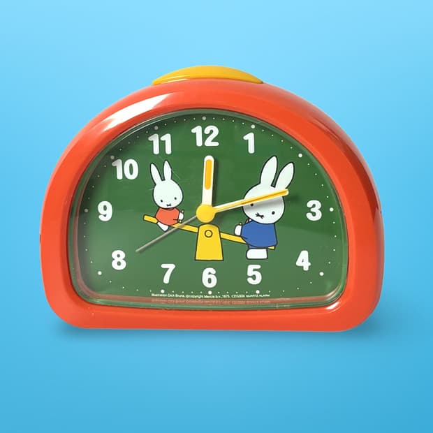 빈티지 시티즌 미피 탁상시계