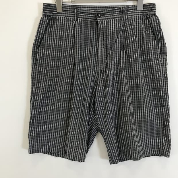 YSL 입생로랑 90s 밴딩 자수로고 쇼츠 [32인치]
