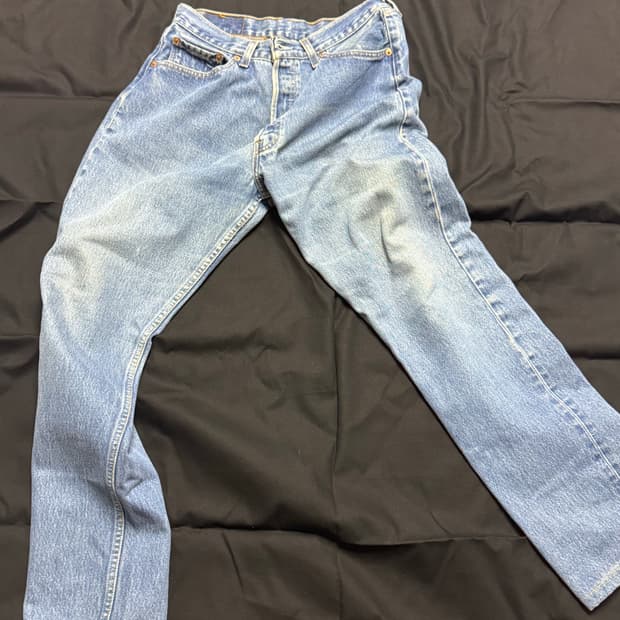 Levis 501 데님 34 32