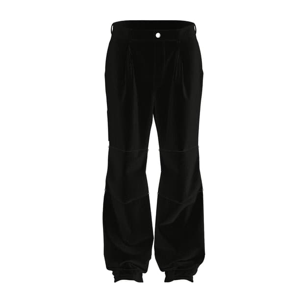 [1] 신더 코듀로이 카펜터 팬츠 블랙