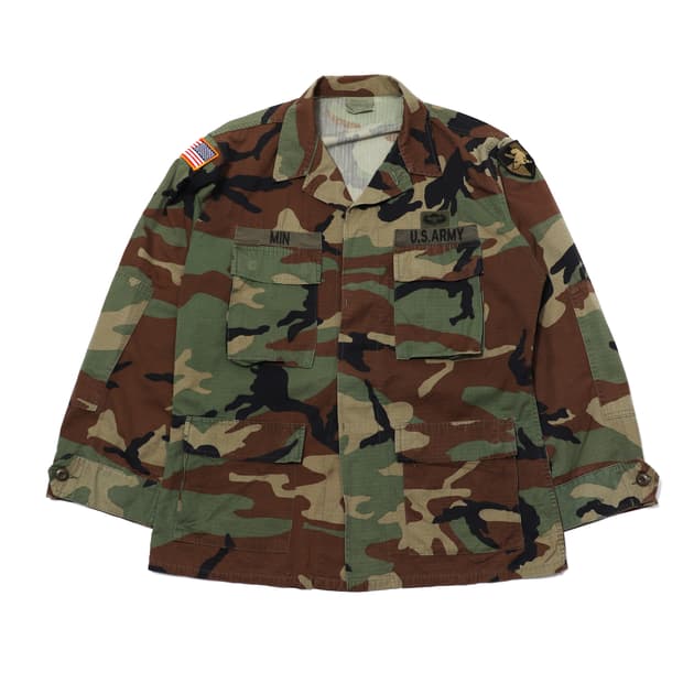 USA ARMY 99s BDU 우드랜드 카모 셔츠 자켓 