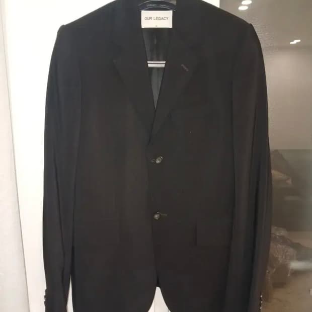 OUR LEGACY SINGLE WOOL BLAZER ITALY