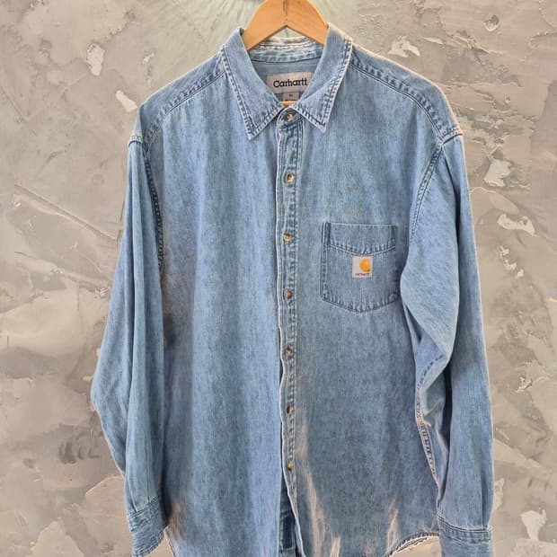 📌 칼하트(Carhartt) 데님 셔츠  사이즈 : XL