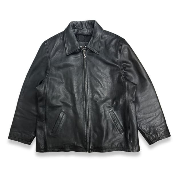90s Wilsons 레더 자켓 L