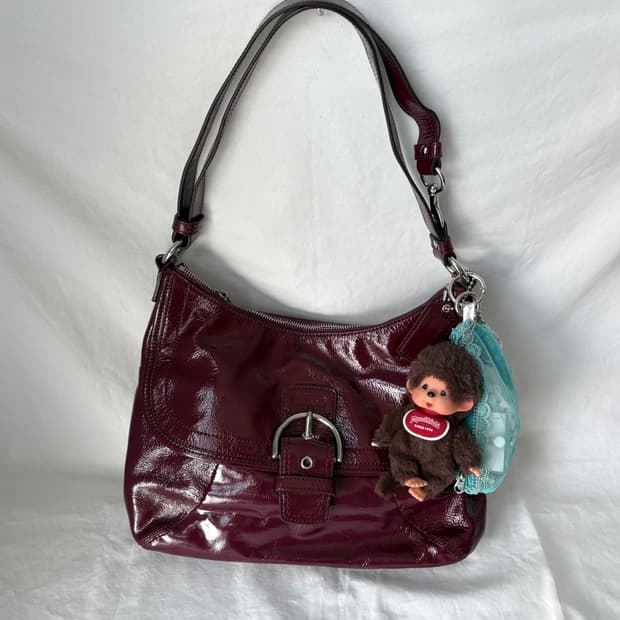 Coach wine 2way shoulder bag