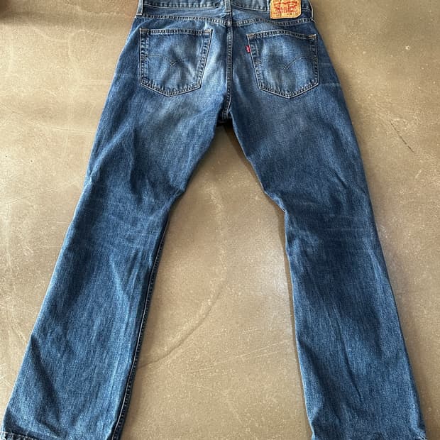 Levi’s 527 Bootcut Denim 슬림 부츠