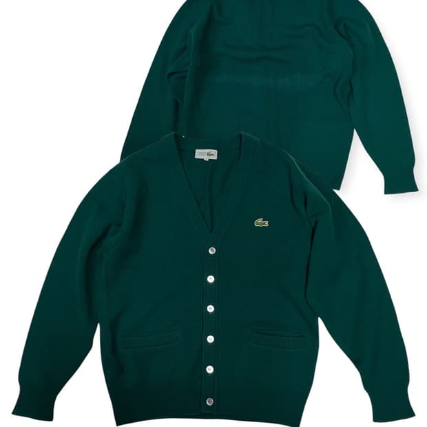 라코스테 그린 가디건 3