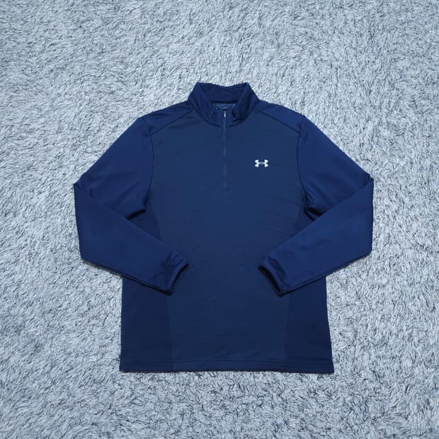언더아머) M 남자 반집업 스톰핏 겨울티셔츠 / 왕눈이샵