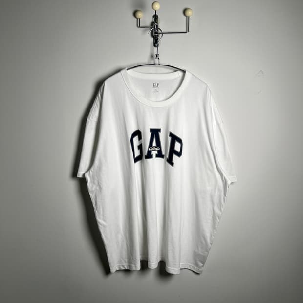 GAP 갭 화이트 오버핏 반팔 티셔츠 3XL