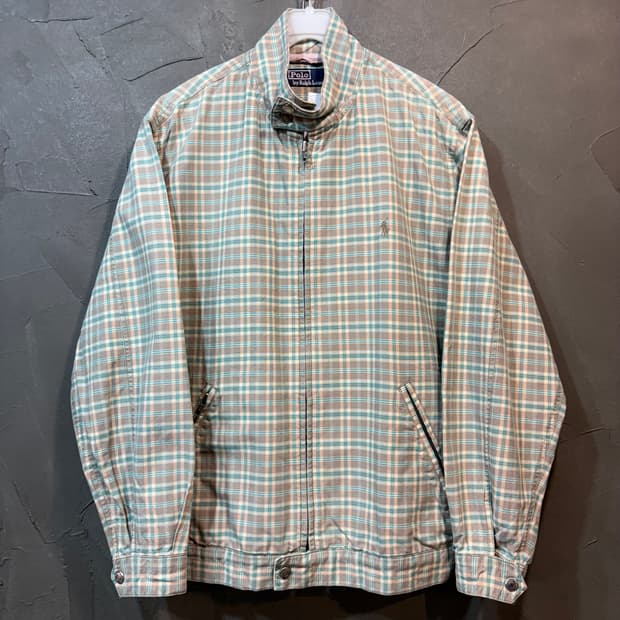 [S] POLO 폴로 랄프로렌 체크 블루종