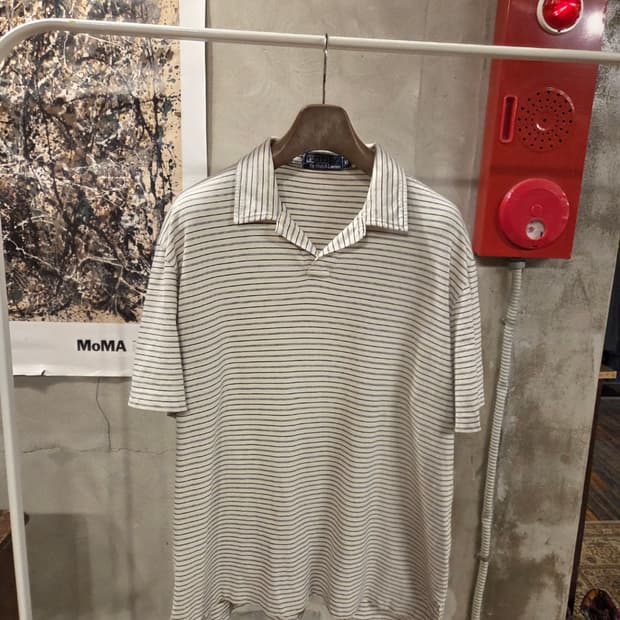 폴로랄프로렌 오픈칼라넥 티셔츠