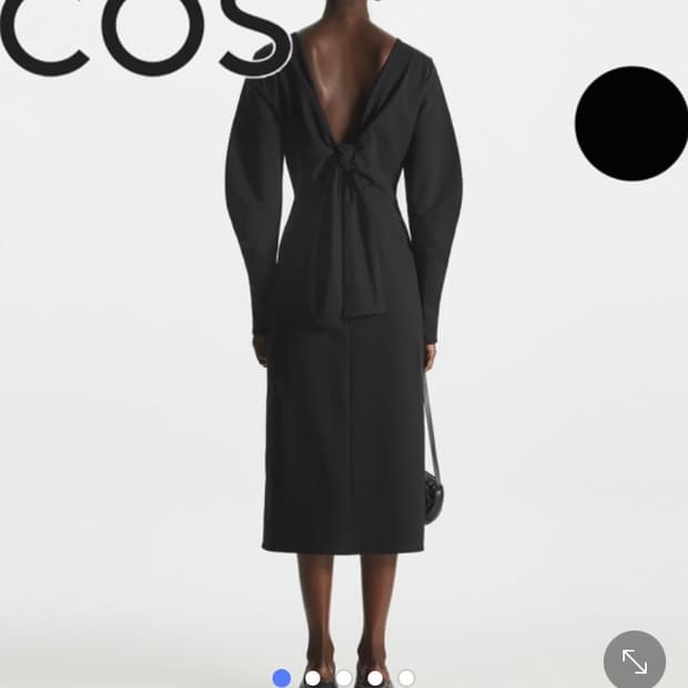 코스 미디 드레스 백 타이 32 (새상품)