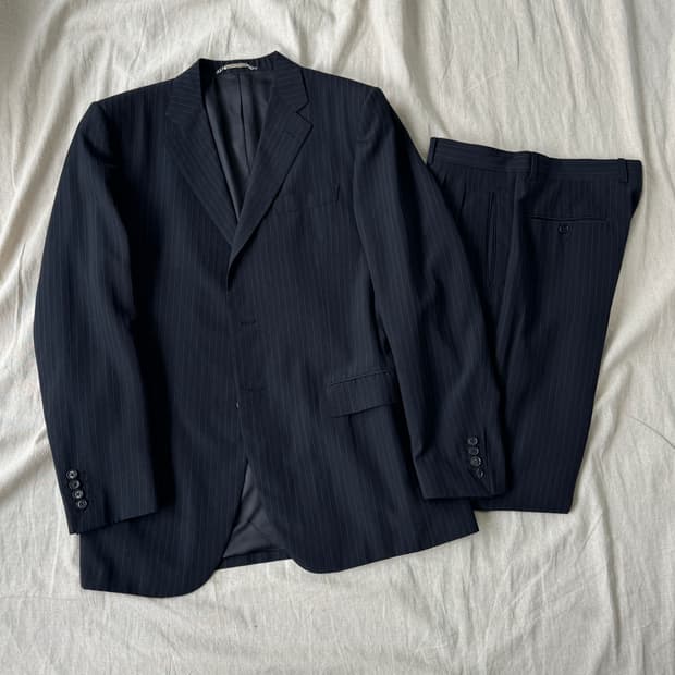 돌체앤가바나 이태리 스트라이프 수트 셋업 50