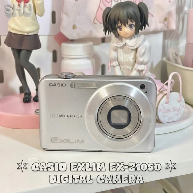 카시오 엑슬림 EXILIM EX-Z1050 빈티지 디카 실버 