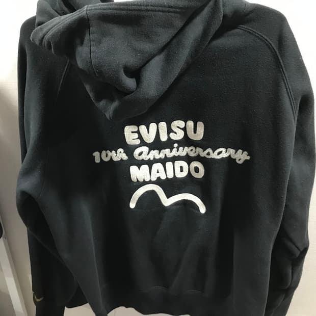 에비수 Evisu 후드집업