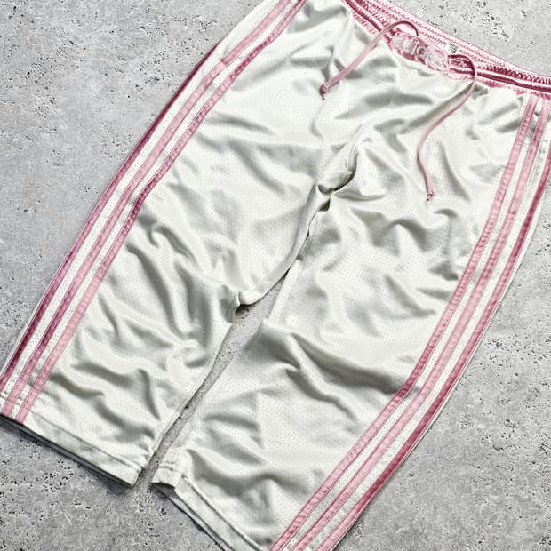 대장 아디다스 흰핑 7부 트랙팬츠 반 바지