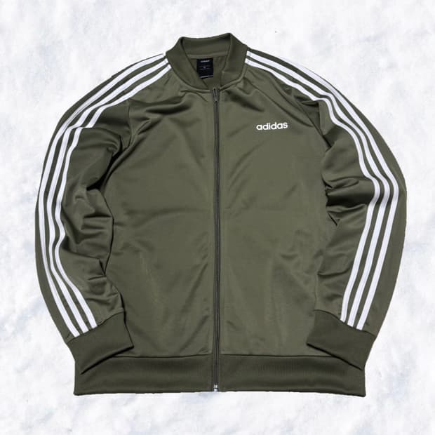 아디다스 카키 져지