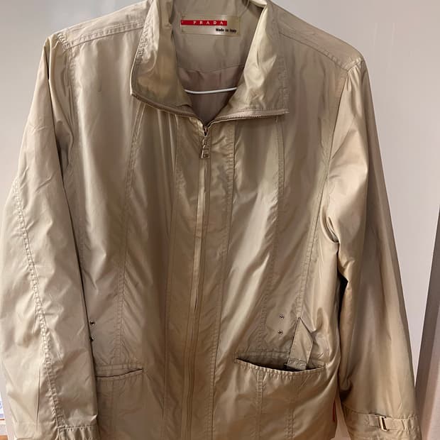프라다 스포츠 폴리쉘 자켓