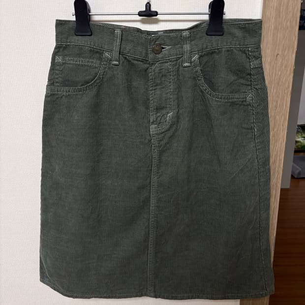 Lee 코듀로이 스커트