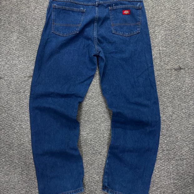 00s 디키즈 워크웨어 릴렉스 핏 데님팬츠